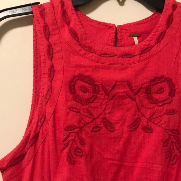 BRAND NEW Free People dress in Strawberry - Picture 2 of 4